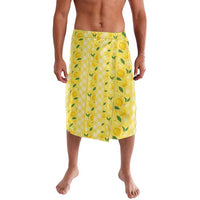 Hawaii Lemon Palaka Lavalava Striped Stylized LT01 Yellow - Polynesian Pride