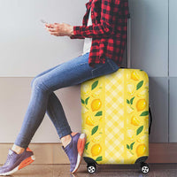 Hawaii Lemon Palaka Luggage Cover Striped Stylized LT01 - Polynesian Pride