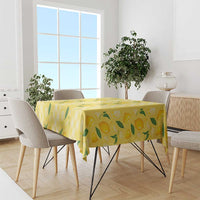 Hawaii Lemon Palaka Tablecloth Striped Stylized LT01 - Polynesian Pride
