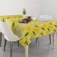 Hawaii Lemon Palaka Tablecloth Striped Stylized LT01 - Polynesian Pride