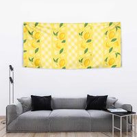 Hawaii Lemon Palaka Tapestry Striped Stylized LT01 - Polynesian Pride