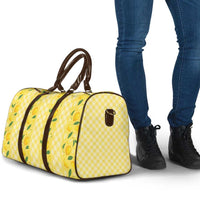 Hawaii Lemon Palaka Travel Bag Striped Stylized LT01 - Polynesian Pride