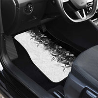 Hawaii Tropical Plant Monochrome Car Mats Vibrant Polynesian Pattern LT01 - Polynesian Pride