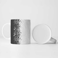 Hawaii Tropical Plant Monochrome Ceramic Mug Vibrant Polynesian Pattern LT01 - Polynesian Pride