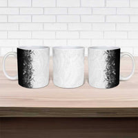 Hawaii Tropical Plant Monochrome Ceramic Mug Vibrant Polynesian Pattern LT01 - Polynesian Pride