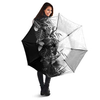 Hawaii Tropical Plant Monochrome Umbrella Vibrant Polynesian Pattern LT01 - Polynesian Pride
