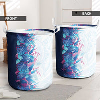 Hawaii Tropical Plant UliUli Laundry Basket Vibrant Polynesian Pattern LT01 - Polynesian Pride