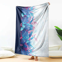 Hawaii Tropical Plant UliUli Blanket Vibrant Polynesian Pattern LT01 - Polynesian Pride