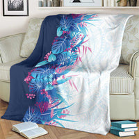 Hawaii Tropical Plant UliUli Blanket Vibrant Polynesian Pattern LT01 - Polynesian Pride