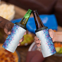 Hawaii Tropical Plant UliUli 4 in 1 Can Cooler Tumbler Vibrant Polynesian Pattern LT01 - Polynesian Pride