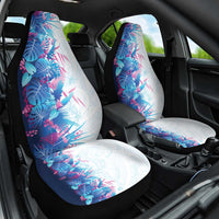 Hawaii Tropical Plant UliUli Car Seat Cover Vibrant Polynesian Pattern LT01 One Size Blue - Polynesian Pride