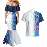 Hawaii Tropical Plant UliUli Couples Matching Mermaid Dress and Hawaiian Shirt Vibrant Polynesian Pattern LT01 - Polynesian Pride