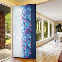 Hawaii Tropical Plant UliUli Door Cover Vibrant Polynesian Pattern LT01 - Polynesian Pride