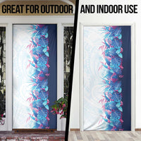 Hawaii Tropical Plant UliUli Door Cover Vibrant Polynesian Pattern LT01 - Polynesian Pride