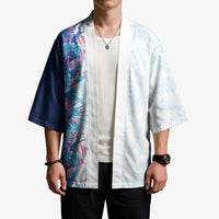 Hawaii Tropical Plant UliUli Kimono Vibrant Polynesian Pattern LT01 - Polynesian Pride