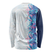 Hawaii Tropical Plant UliUli Long Sleeve Shirt Vibrant Polynesian Pattern LT01 - Polynesian Pride