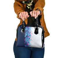 Hawaii Tropical Plant UliUli Shoulder Handbag Vibrant Polynesian Pattern LT01 One Size Blue - Polynesian Pride