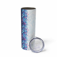 Hawaii Tropical Plant UliUli Skinny Tumbler Vibrant Polynesian Pattern LT01 - Polynesian Pride