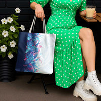 Hawaii Tropical Plant UliUli Tote Bag Vibrant Polynesian Pattern LT01 - Polynesian Pride