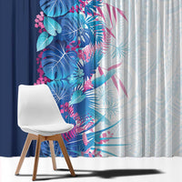 Hawaii Tropical Plant UliUli Window Curtain Vibrant Polynesian Pattern LT01 - Polynesian Pride