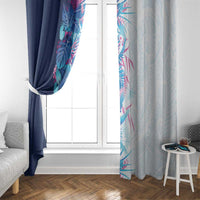 Hawaii Tropical Plant UliUli Window Curtain Vibrant Polynesian Pattern LT01 - Polynesian Pride