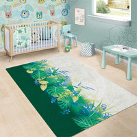 Hawaii Tropical Plant Omaomao Area Rug Vibrant Polynesian Pattern LT01 - Polynesian Pride