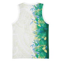 Hawaii Tropical Plant Omaomao Basketball Jersey Vibrant Polynesian Pattern LT01 - Polynesian Pride