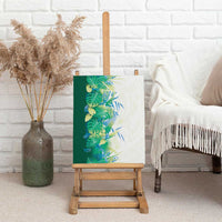 Hawaii Tropical Plant Omaomao Canvas Wall Art Vibrant Polynesian Pattern LT01 - Polynesian Pride