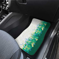 Hawaii Tropical Plant Omaomao Car Mats Vibrant Polynesian Pattern LT01 - Polynesian Pride
