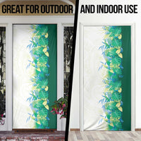Hawaii Tropical Plant Omaomao Door Cover Vibrant Polynesian Pattern LT01 - Polynesian Pride