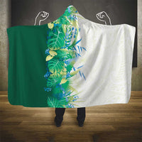 Hawaii Tropical Plant Omaomao Hooded Blanket Vibrant Polynesian Pattern LT01 - Polynesian Pride
