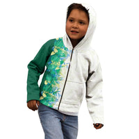 Hawaii Tropical Plant Omaomao Kid Hoodie Vibrant Polynesian Pattern LT01 - Polynesian Pride
