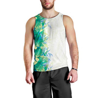 Hawaii Tropical Plant Omaomao Men Tank Top Vibrant Polynesian Pattern LT01 - Polynesian Pride