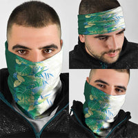 Hawaii Tropical Plant Omaomao Neck Gaiter Vibrant Polynesian Pattern LT01 - Polynesian Pride