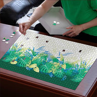 Hawaii Tropical Plant Omaomao Puzzle Vibrant Polynesian Pattern LT01 - Polynesian Pride