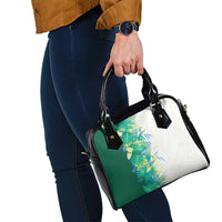 Hawaii Tropical Plant Omaomao Shoulder Handbag Vibrant Polynesian Pattern LT01 - Polynesian Pride