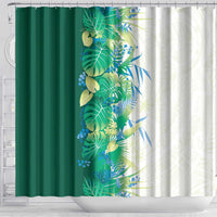 Hawaii Tropical Plant Omaomao Shower Curtain Vibrant Polynesian Pattern LT01 - Polynesian Pride