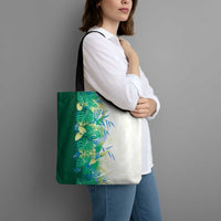 Hawaii Tropical Plant Omaomao Tote Bag Vibrant Polynesian Pattern LT01 - Polynesian Pride