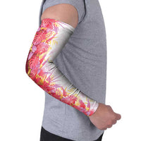 Hawaii Tropical Plant Akala Arm Sleeves Vibrant Polynesian Pattern LT01 - Polynesian Pride