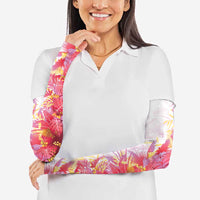 Hawaii Tropical Plant Akala Arm Sleeves Vibrant Polynesian Pattern LT01 - Polynesian Pride