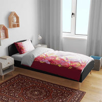 Hawaii Tropical Plant Akala Bedding Set Vibrant Polynesian Pattern LT01 - Polynesian Pride