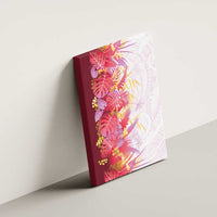 Hawaii Tropical Plant Akala Canvas Wall Art Vibrant Polynesian Pattern LT01 - Polynesian Pride