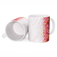 Hawaii Tropical Plant Akala Ceramic Mug Vibrant Polynesian Pattern LT01 - Polynesian Pride