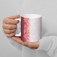Hawaii Tropical Plant Akala Ceramic Mug Vibrant Polynesian Pattern LT01 - Polynesian Pride