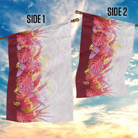 Hawaii Tropical Plant Akala Garden Flag Vibrant Polynesian Pattern LT01 - Polynesian Pride