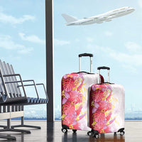 Hawaii Tropical Plant Akala Luggage Cover Vibrant Polynesian Pattern LT01 - Polynesian Pride