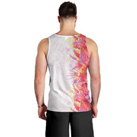Hawaii Tropical Plant Akala Men Tank Top Vibrant Polynesian Pattern LT01 - Polynesian Pride