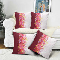 Hawaii Tropical Plant Akala Pillow Cover Vibrant Polynesian Pattern LT01 - Polynesian Pride