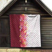 Hawaii Tropical Plant Akala Quilt Vibrant Polynesian Pattern LT01 - Polynesian Pride