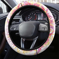Hawaii Tropical Plant Akala Steering Wheel Cover Vibrant Polynesian Pattern LT01 - Polynesian Pride